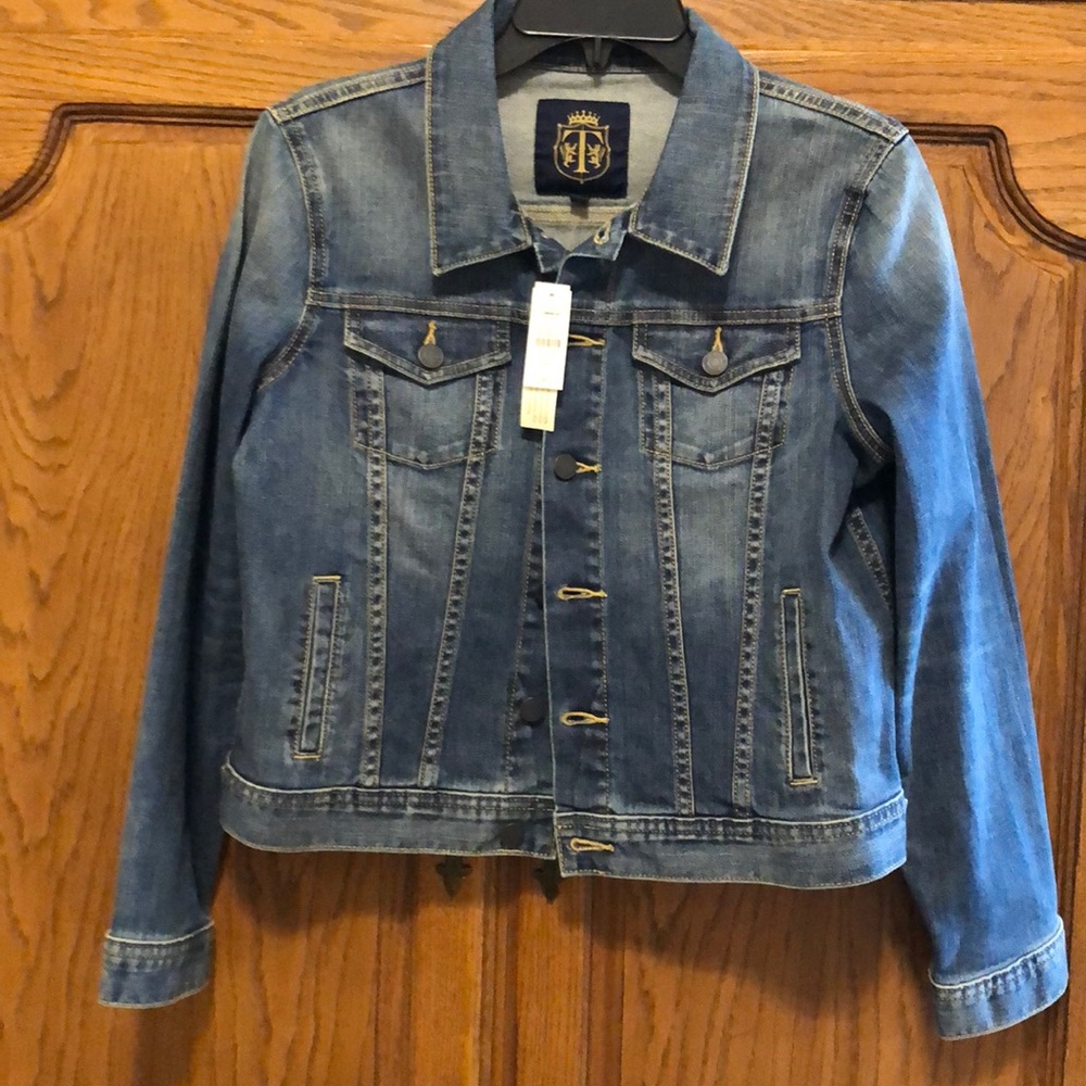 Talbots NWT Jean Classic Denim Jacket - PM